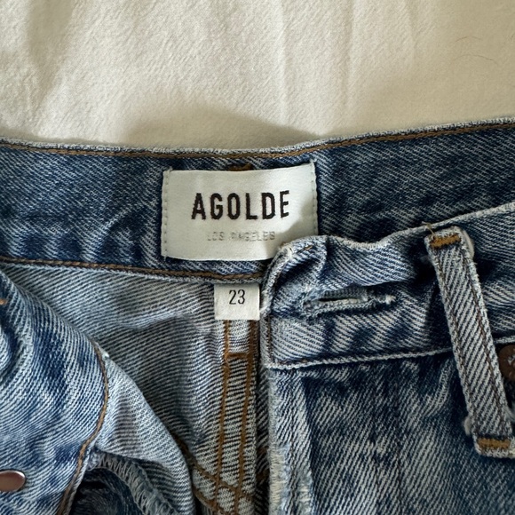 Agolde Jean shorts size 23 - Picture 2 of 3